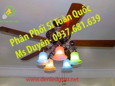 Đèn Quạt Trẩn, Nghệ Thuật Trang Trí Hiện Đai