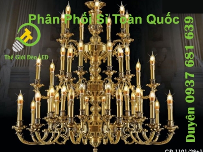 Đèn Chùm Đồng Sự Kết Hợp Giữa Cổ Diển Và Hiện Đại