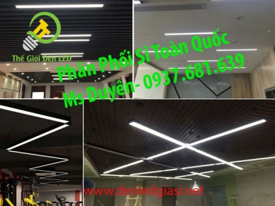 Cách Trang Trí Đèn Thả Trần Hộp 1.2m