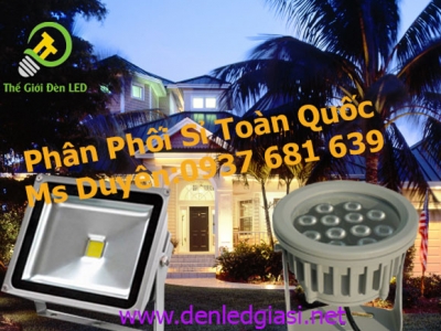 Phân Biệt Đèn LED Pha Và Led Spot Light