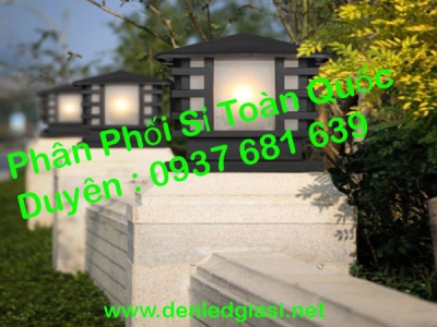 Xu hướng sử dụng đèn trụ cổng