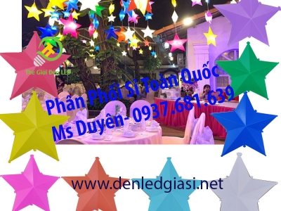 Đèn Thả Ngôi Sao Trang Trí Quán Cà Phê