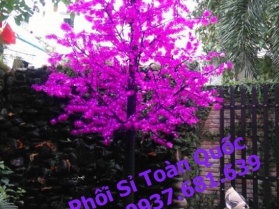 Cây Hoa Đèn Led Trang Trí Quán Bar Tại Nha Trang