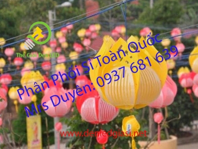 Cách Thiết Kế Trang Trí Đèn Lồng Thả Hoa Sen