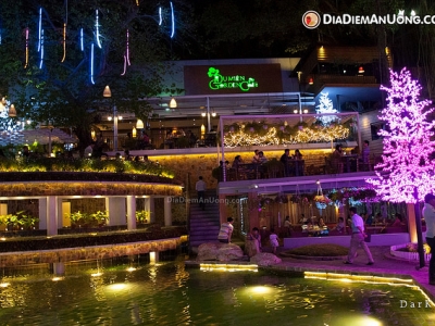 THIẾT KẾ ÁNH SÁNG QUÁN CAPHÊ SÂN VƯỜN